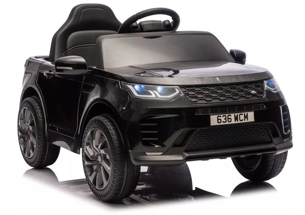 Elektrinis vaikiškas automobilis Land Rover Discovery DLS‑K06 – juoda